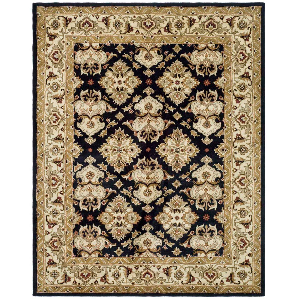 Safavieh Heritage Rug Collection HG817A - Black / Ivory