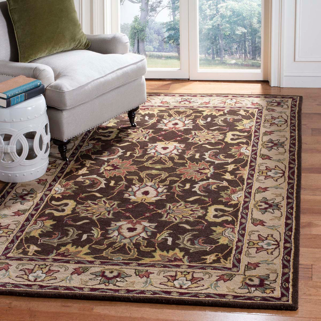 Safavieh Heritage Rug Collection HG818A - Brown / Beige