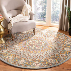 Safavieh Heritage Rug Collection HG914B - Blue / Grey