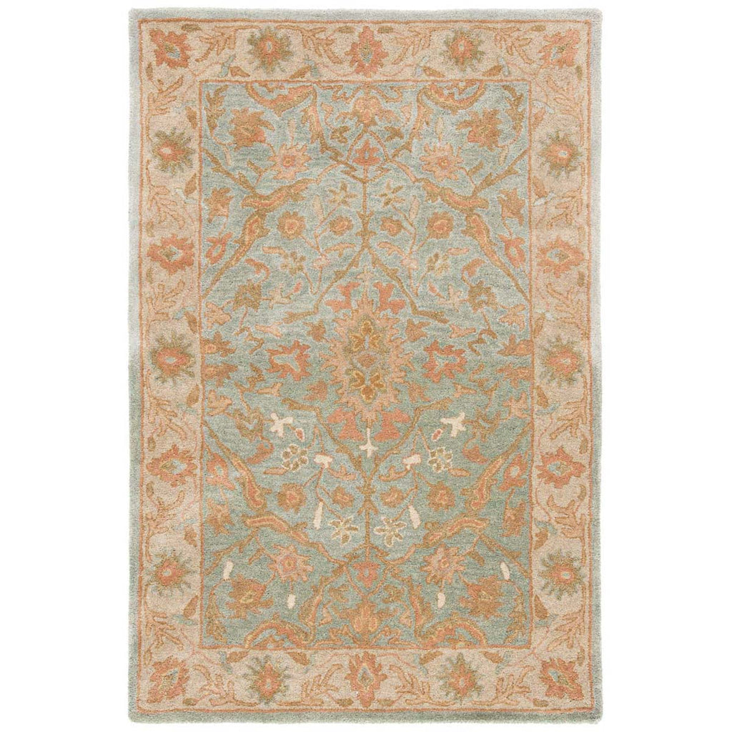 Safavieh Heritage Rug Collection HG937A - Light Blue / Ivory