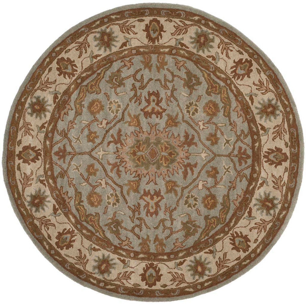 Safavieh Heritage Rug Collection HG937A - Light Blue / Ivory