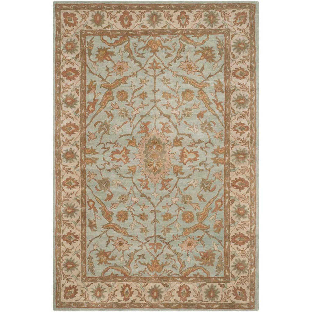 Safavieh Heritage Rug Collection HG937A - Light Blue / Ivory