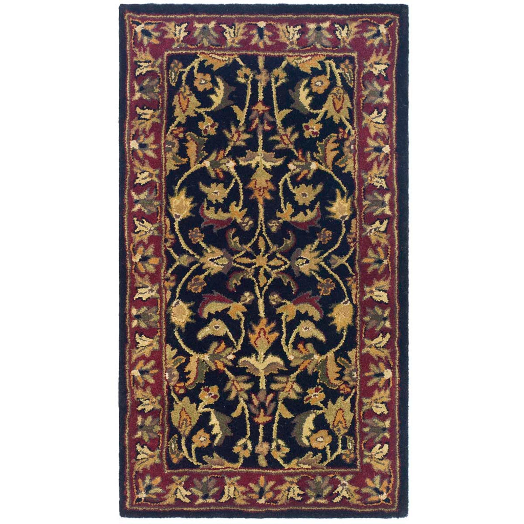 Safavieh Heritage Rug Collection HG953A - Black / Red