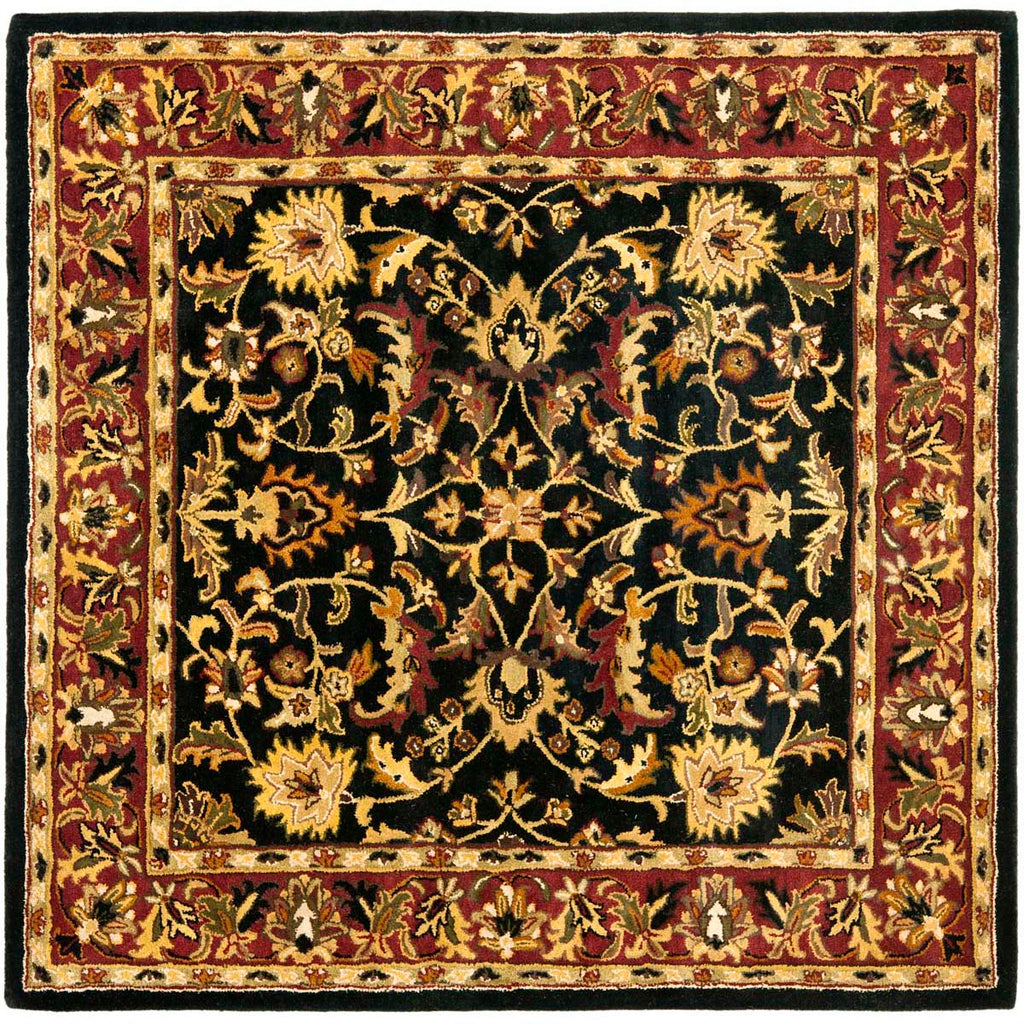 Safavieh Heritage Rug Collection HG953A - Black / Red
