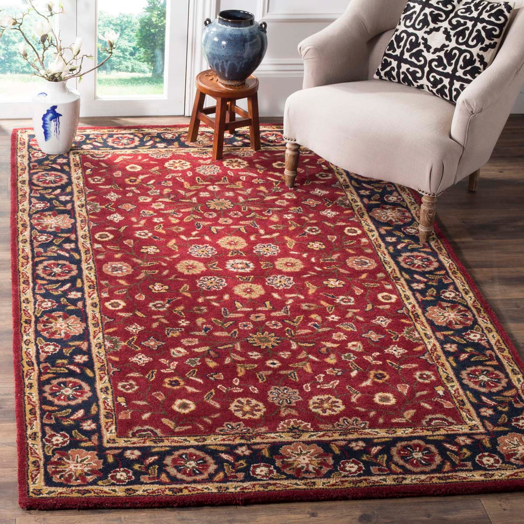 Safavieh Heritage Rug Collection HG966A - Red / Navy