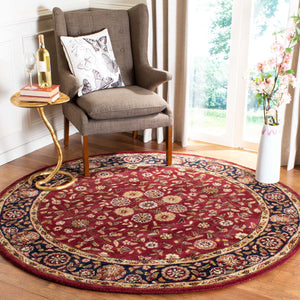 Safavieh Heritage Rug Collection HG966A - Red / Navy