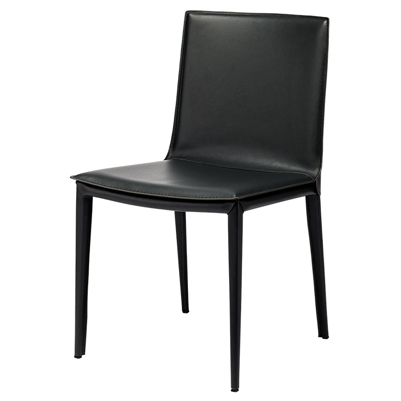 Palma Black Leather Seat Dining Chair | Nuevo - HGND102