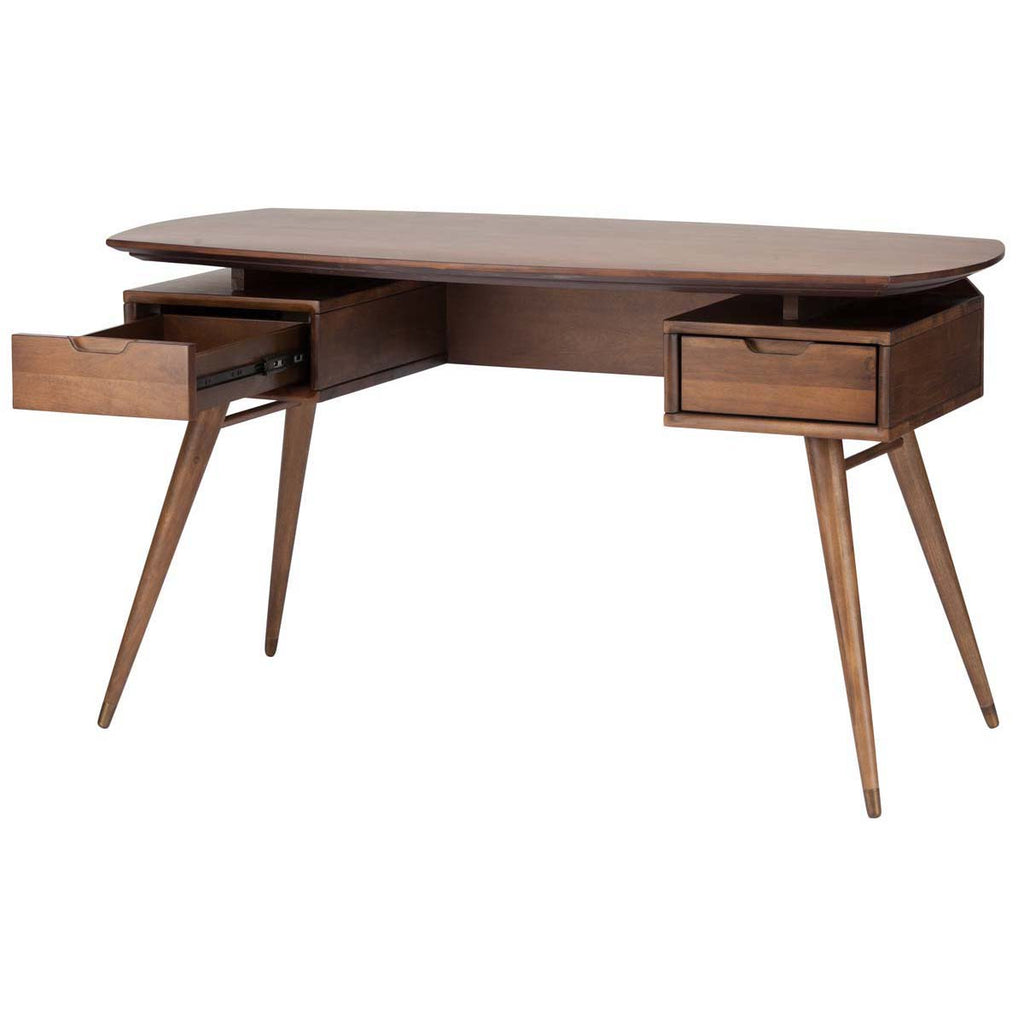 Nuevo Carel Desk Table - Walnut