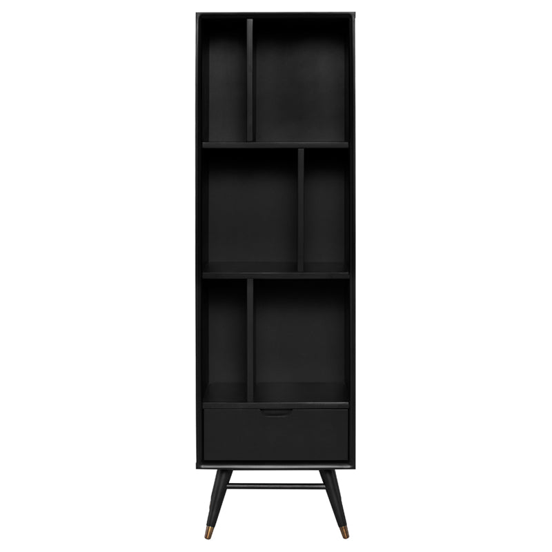 Baas Black Ash Bookcase | Nuevo - HGST152