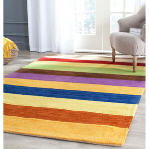 Safavieh Himalaya Rug Collection HIM584A - Yellow / Multi