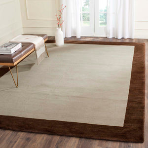 Safavieh Himalaya Rug Collection HIM585A - Beige / Dark Brown