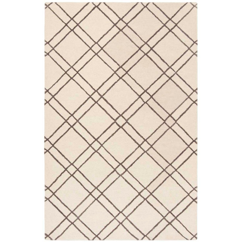 Safavieh Himalaya Rug Collection HIM901H - Ivory / Dark Grey