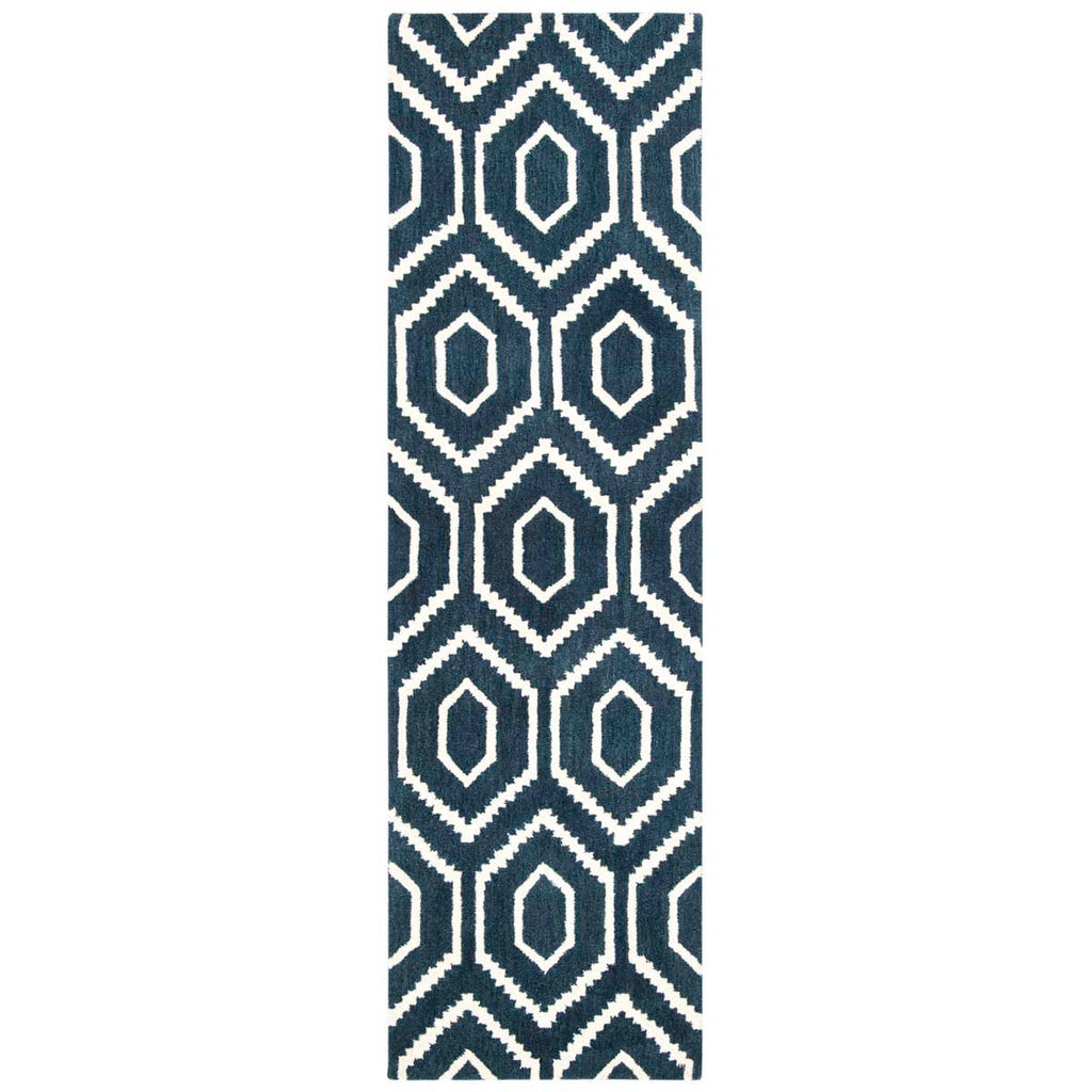 Safavieh Himalaya Rug Collection HIM902N - Navy / Ivory