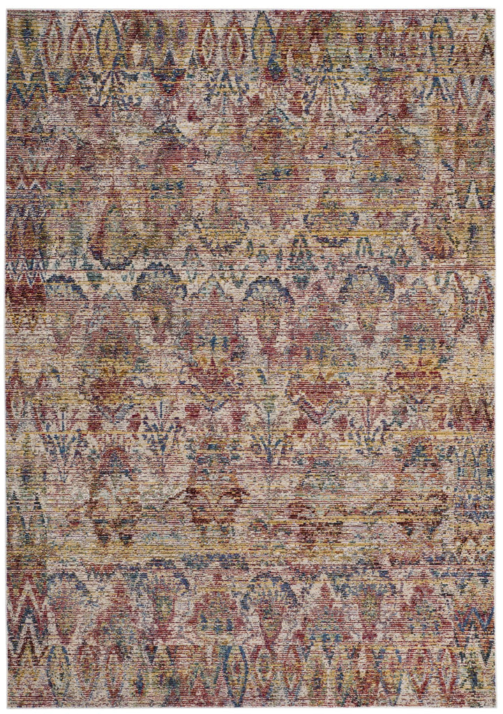 Global Area Rug, HMY401B, 200 X 300 cm in Light Grey / Rose