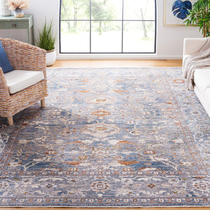Safavieh Heirloom Collection, HRL728F - Grey / Blue Rust