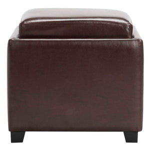 Bobbi Tray Storage Ottoman | Safavieh - HUD4006