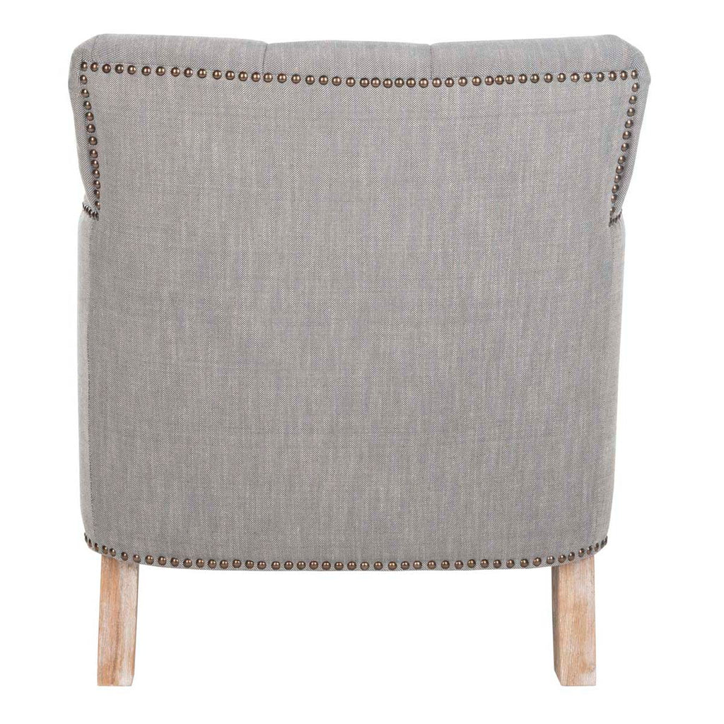 Safavieh Colin Tufted Club Chair - Stone / Grey