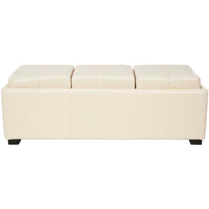 Harrison Triple Tray Ottoman | Safavieh - HUD8235