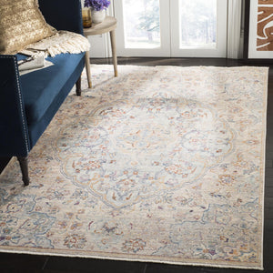 Safavieh Illusion Rug Collection ILL711B - Light Blue / Cream