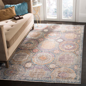 Safavieh Illusion Rug Collection ILL712M - Blue / Beige