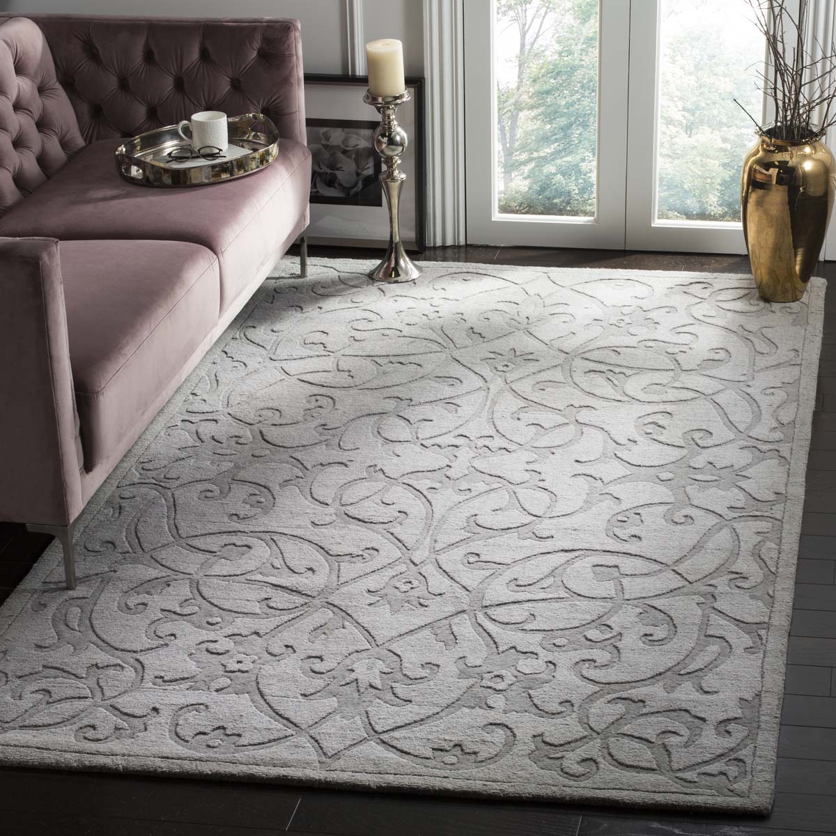 Impression Rugs Safavieh Impressions Rug Collection IM341B - Grey