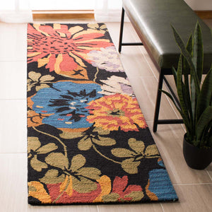 Safavieh Jardin Rug Collection JAR321A - Black / Multi