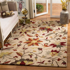 Safavieh Jardin Rug Collection JAR457A - Beige / Multi