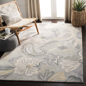 Safavieh Jardin Rug Collection JAR463A - Grey / Dark Grey