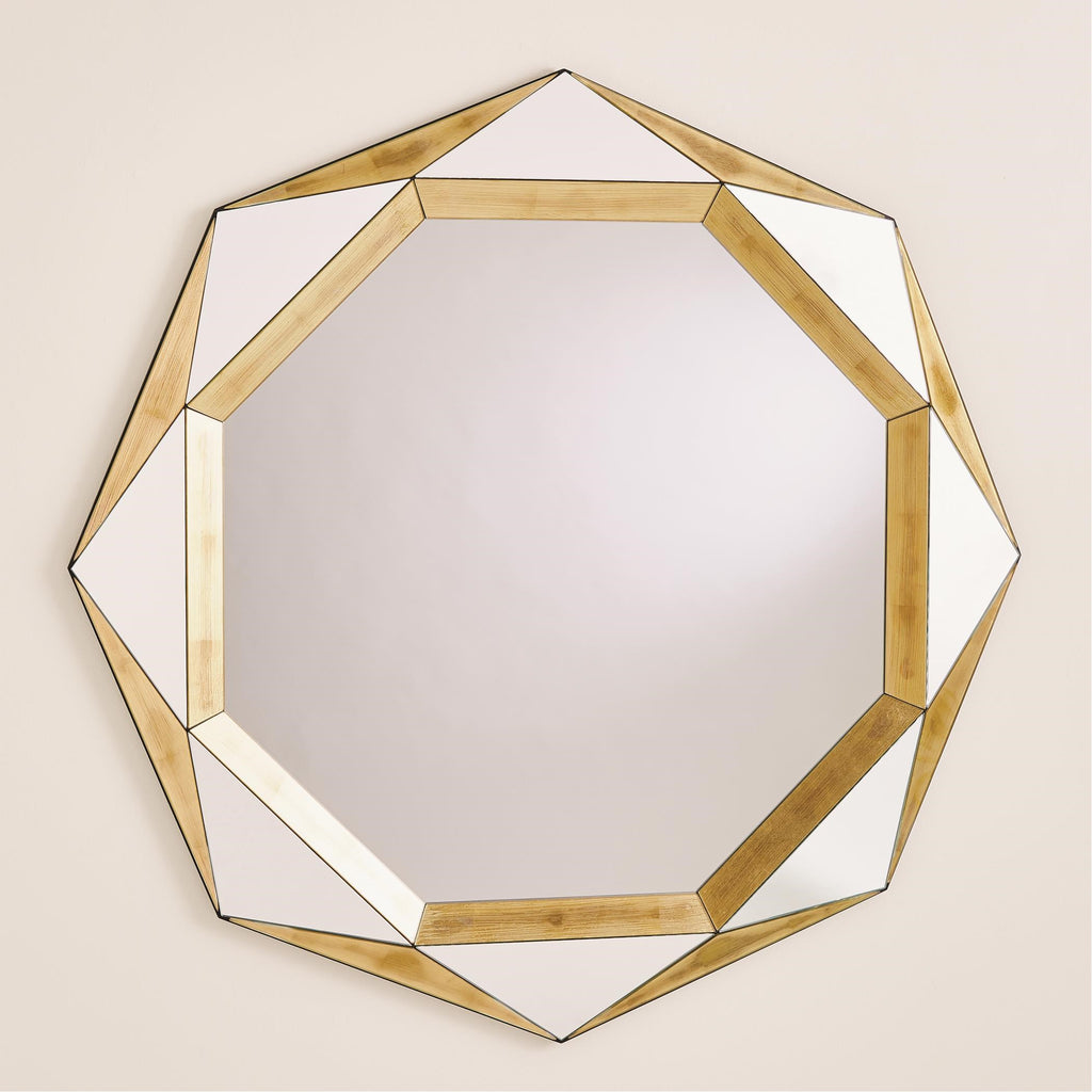 Madeleine Mirror-Gold Leaf | Global Views - JB8.80066