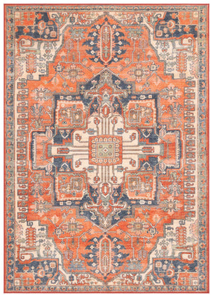 Safavieh Journey Collection, JNY100P - Rust / Navy
