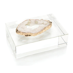 White Geode On Crystal | John-Richard - JRA-10597