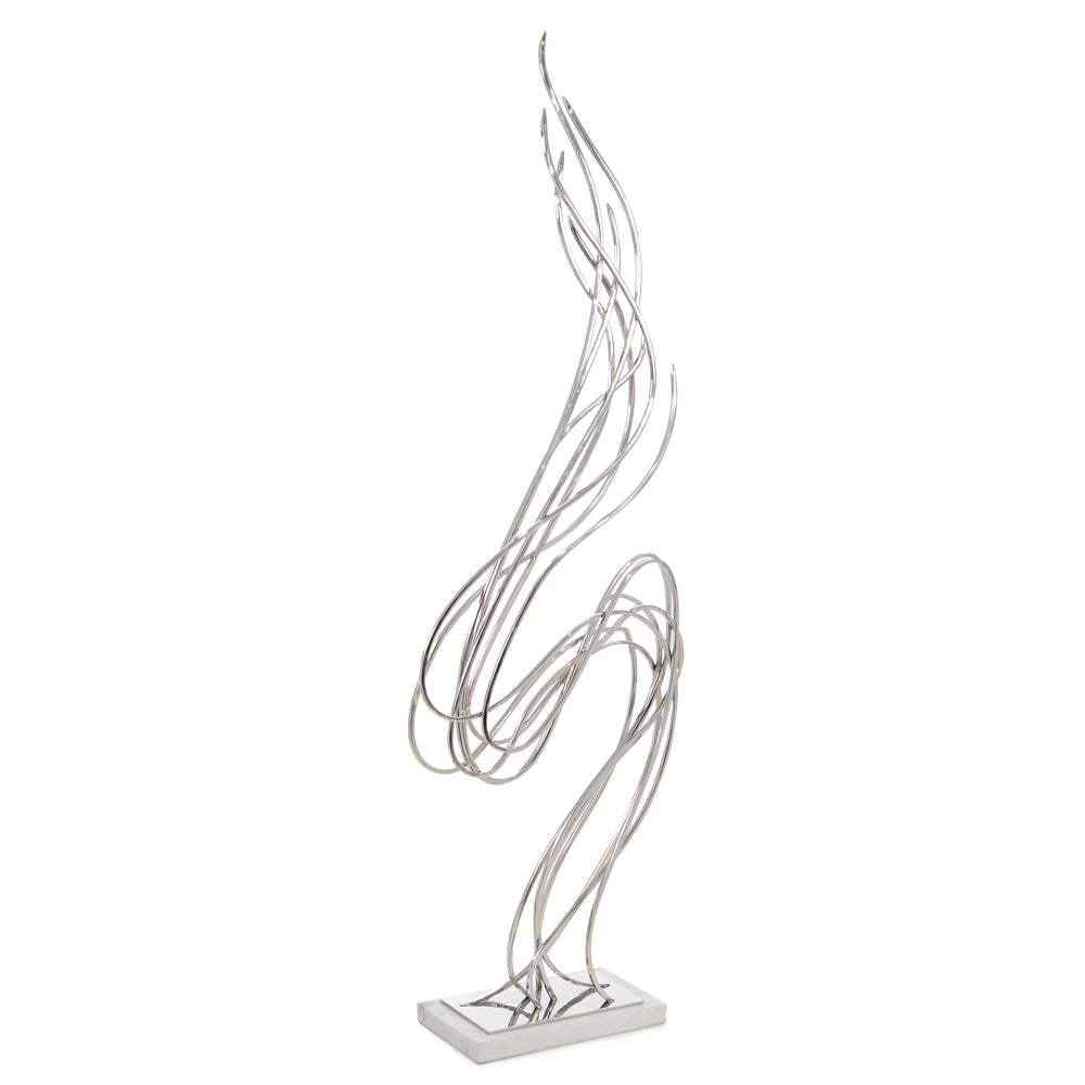 Windswept Nickel Sculpture | John-Richard - JRA-13023