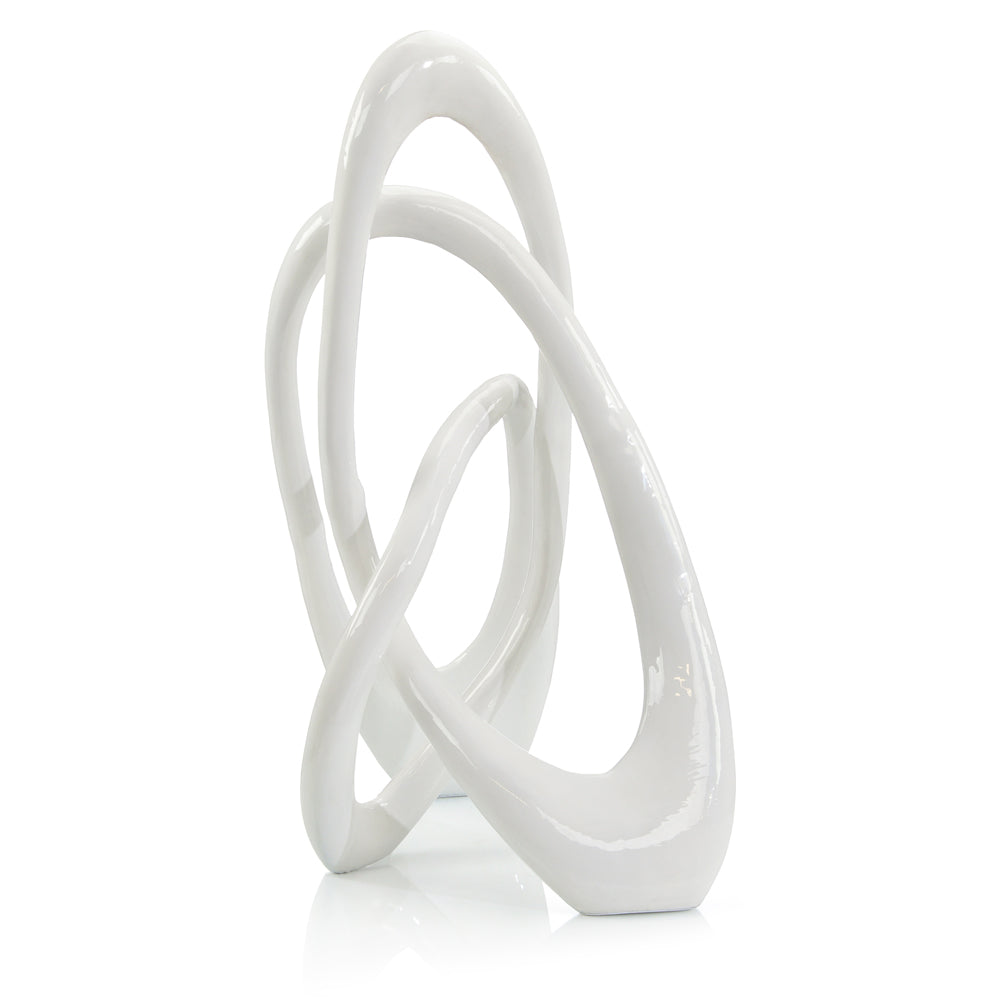 Twisted Rings Sculpture | John-Richard - JRA-13257