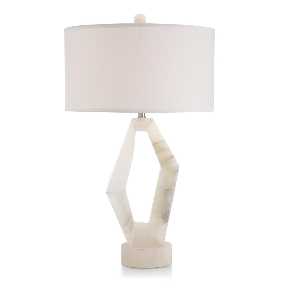 Abstract Alabaster Table Lamp | John-Richard - JRL-10038