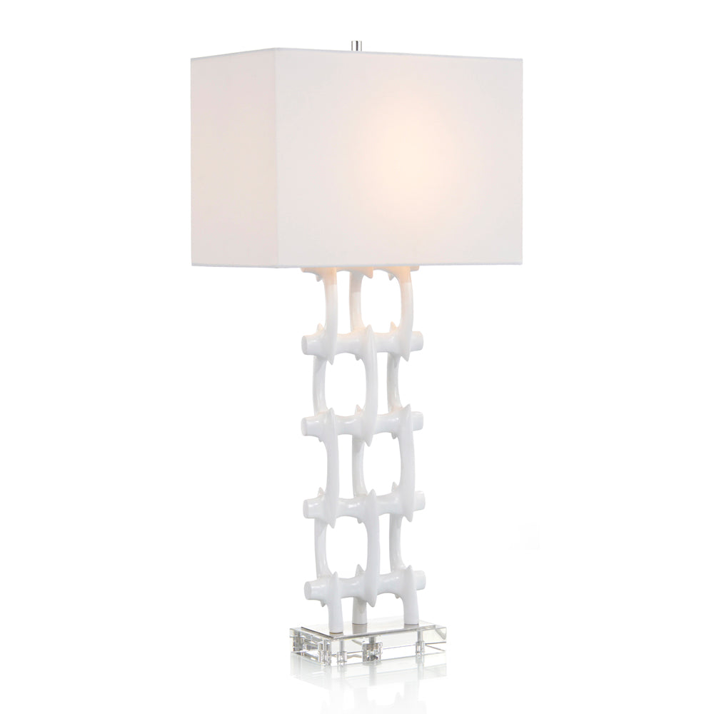 Table Lamp in White | John-Richard - JRL-10260