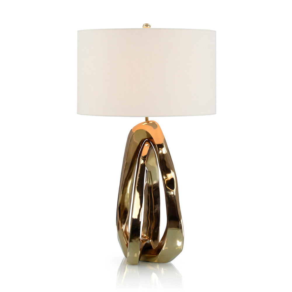 Amorphic Brass Table Lamp | John-Richard - JRL-10362