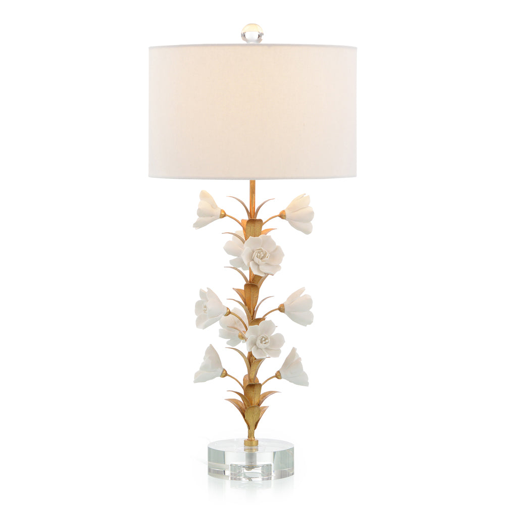 Porcelain Flower Table Lamp | John-Richard - JRL-10379