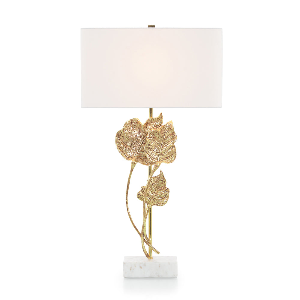 Antique Gold Leaf Table Lamp | John-Richard - JRL-10421