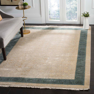 Safavieh Jewel Of India Rug Collection JWL599A - Ivory / Light Blue