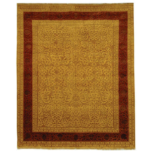 Safavieh Jewel Of India Rug Collection JWL607B - Ivory / Cinnamon