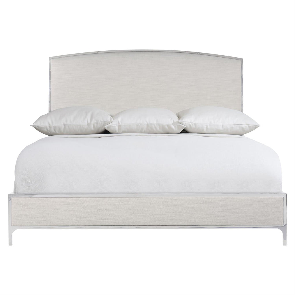 Silhouette Queen Upholstered Metal Frame Bed |Bernhardt Furniture - K1660