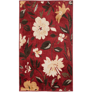 Safavieh Kashmir Rug Collection KAS112B - Red / Ivory