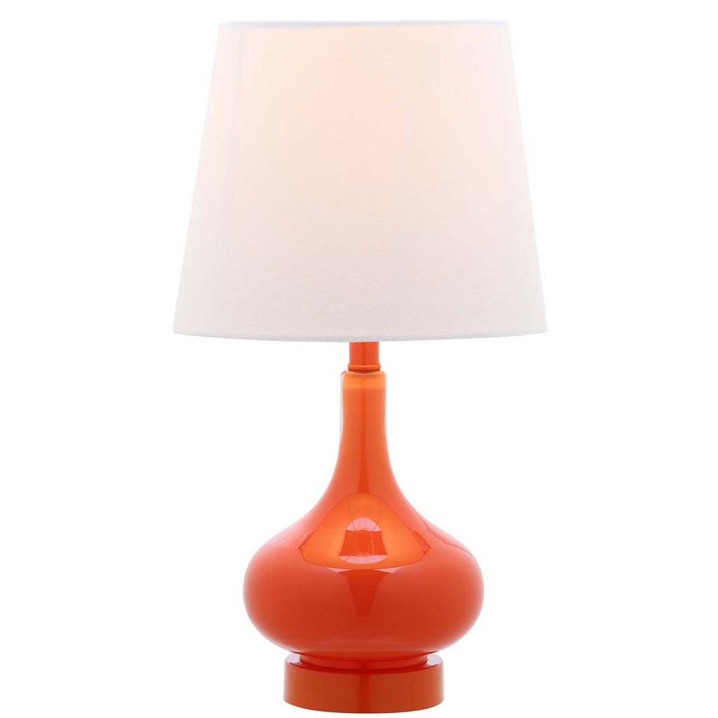 Safavieh Amy Mini Table Lamp-Orange