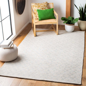 Safavieh Klc-Cotton Kilim Rug Collection KLC222A - Light Blue / Ivory
