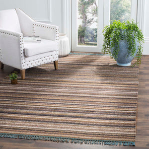 Safavieh Kilim Rug Collection KLM108A - Grey / Purple