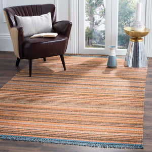 Safavieh Kilim Rug Collection KLM108C - Light Pink / Grey