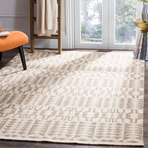 Safavieh Kilim Rug Collection KLM352A - Ivory / Grey