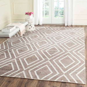 Safavieh Kilim Rug Collection KLM516E - Grey / Ivory