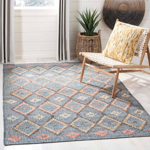 Safavieh Kilim Rug Collection KLM753F - Charcoal / Gold