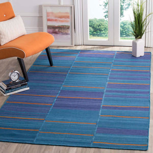 Safavieh Kilim Rug Collection KLM817A - Blue / Multi